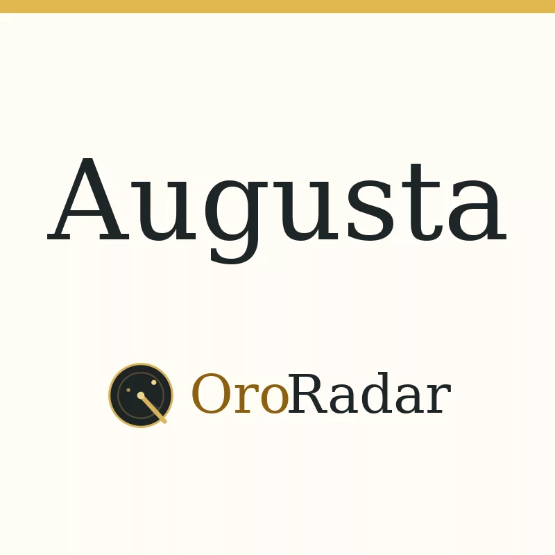 OroRadar city graphic for Augusta