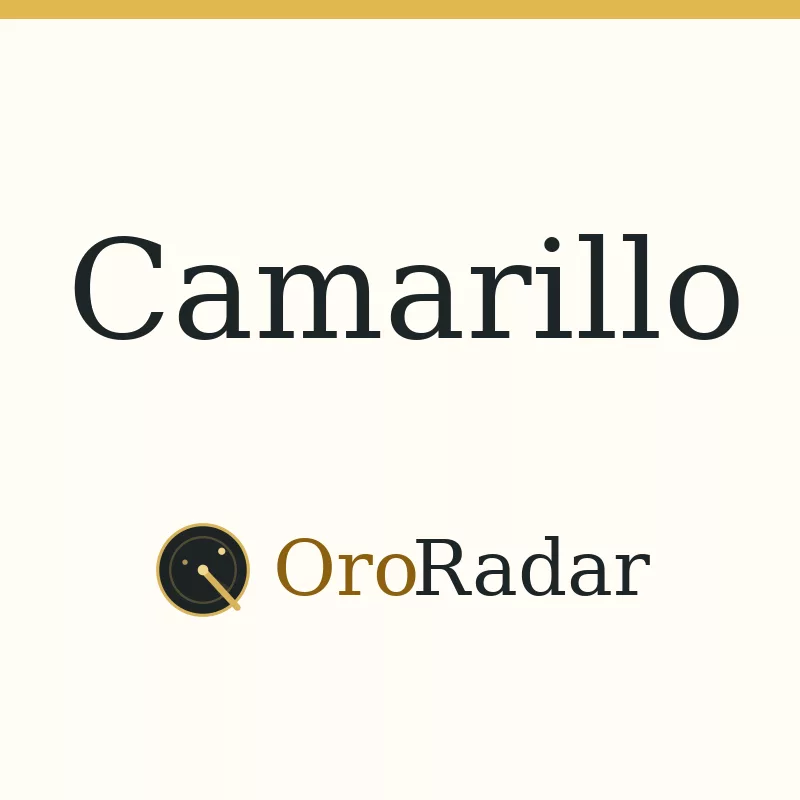 OroRadar city graphic for Camarillo