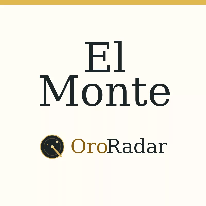 OroRadar city graphic for El Monte