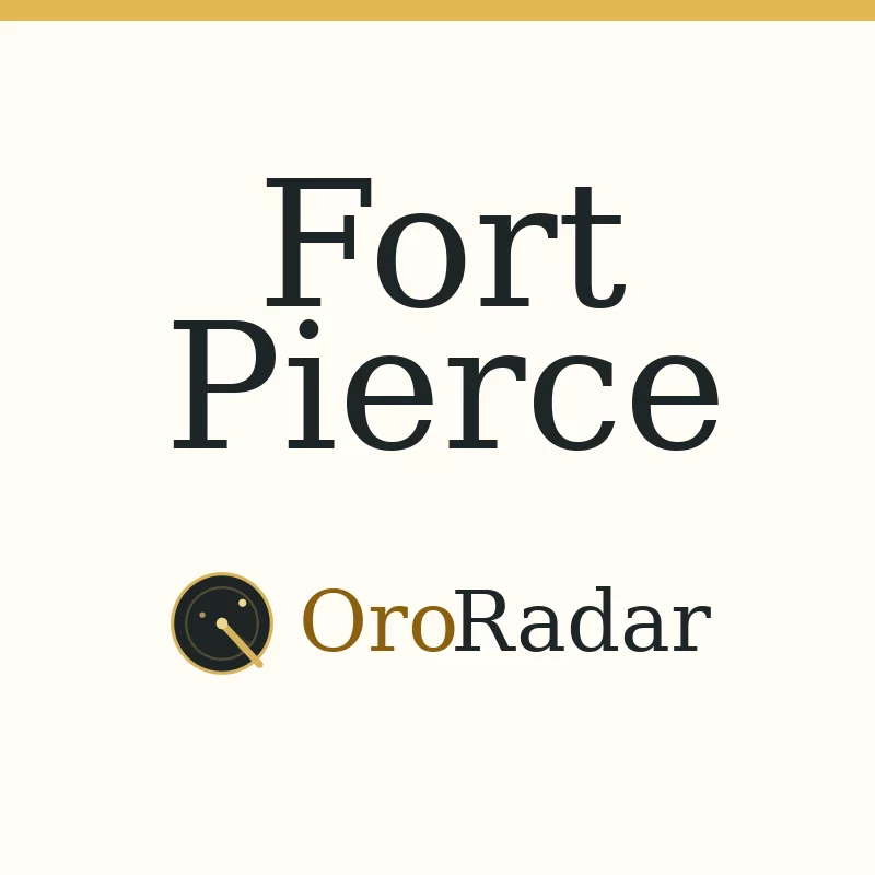 OroRadar city graphic for Fort Pierce
