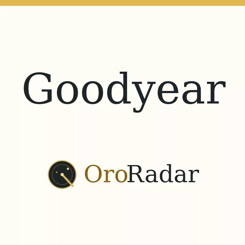 OroRadar city graphic for Goodyear