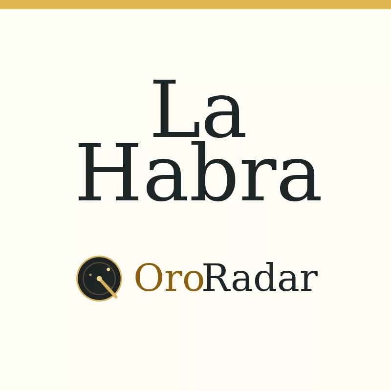 Imagen de La Habra con la marca OroRadar