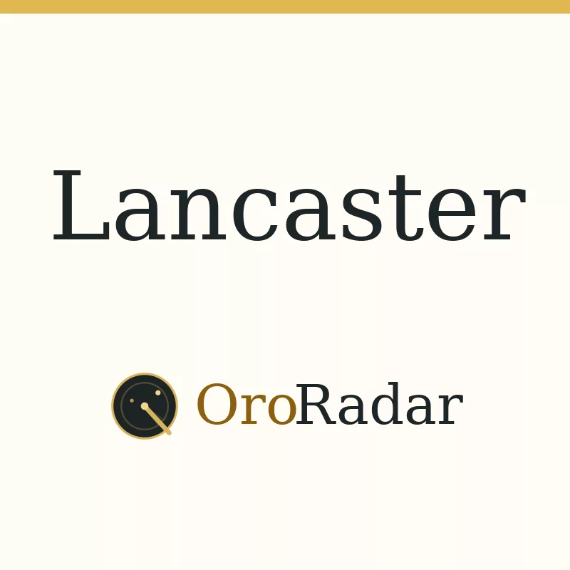 OroRadar city graphic for Lancaster