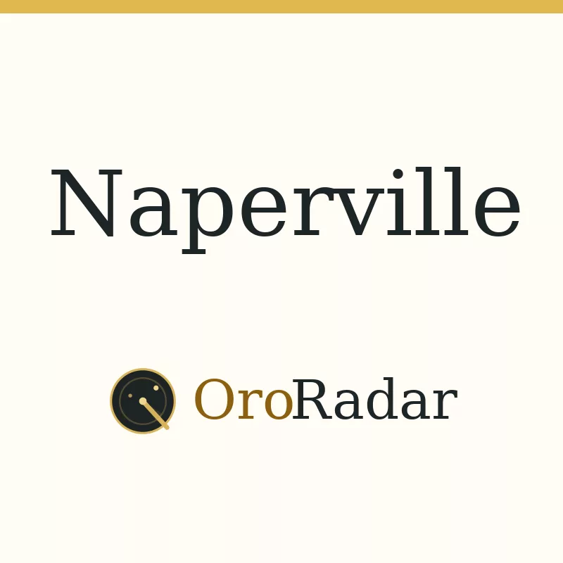 OroRadar city graphic for Naperville