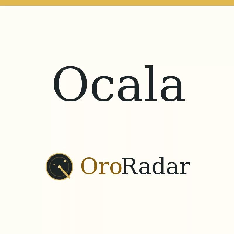 OroRadar city graphic for Ocala