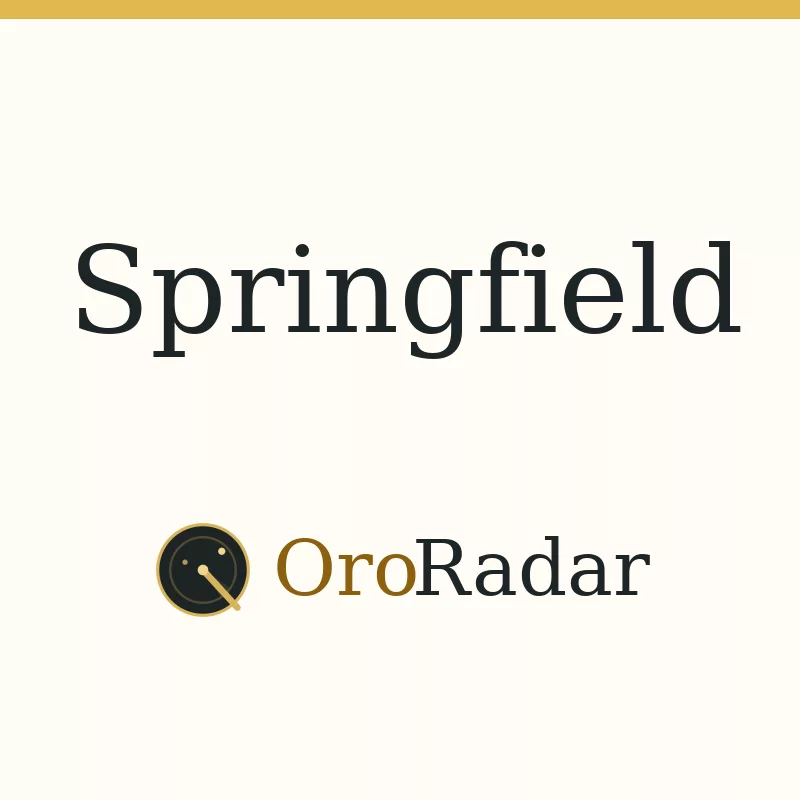 OroRadar city graphic for Springfield