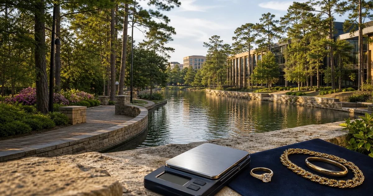 Imagen destacada de la ciudad de The Woodlands, Texas