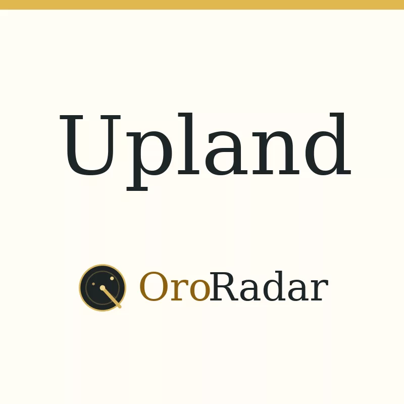 OroRadar city graphic for Upland