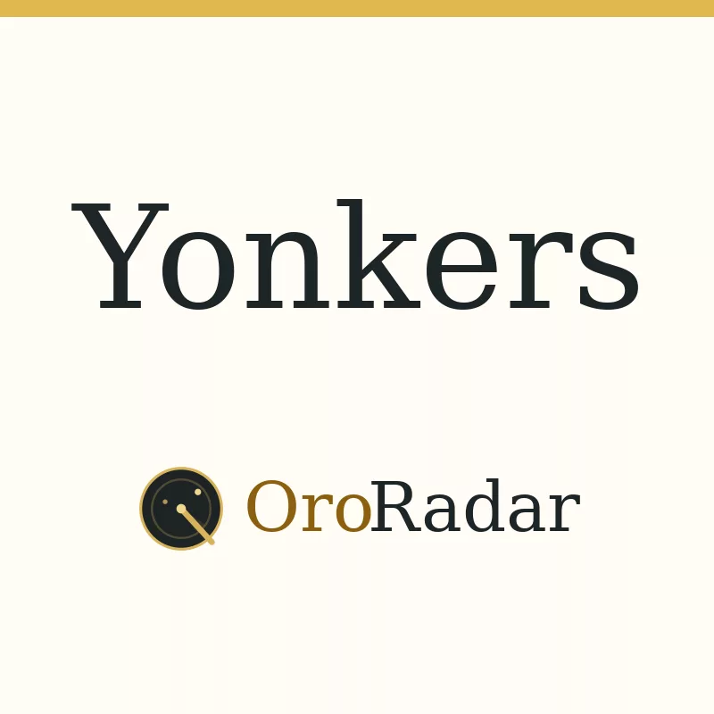 OroRadar city graphic for Yonkers
